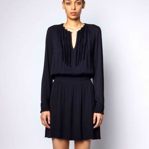 Zadig & Voltaire Remus navy blue dress